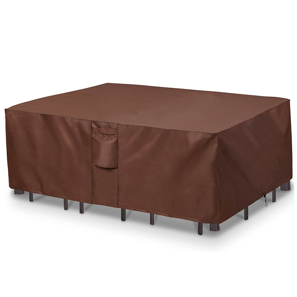 Outdoor Furniture Manufacturer - Marrón 420D HEAVY DUTY Cubierta impermeable