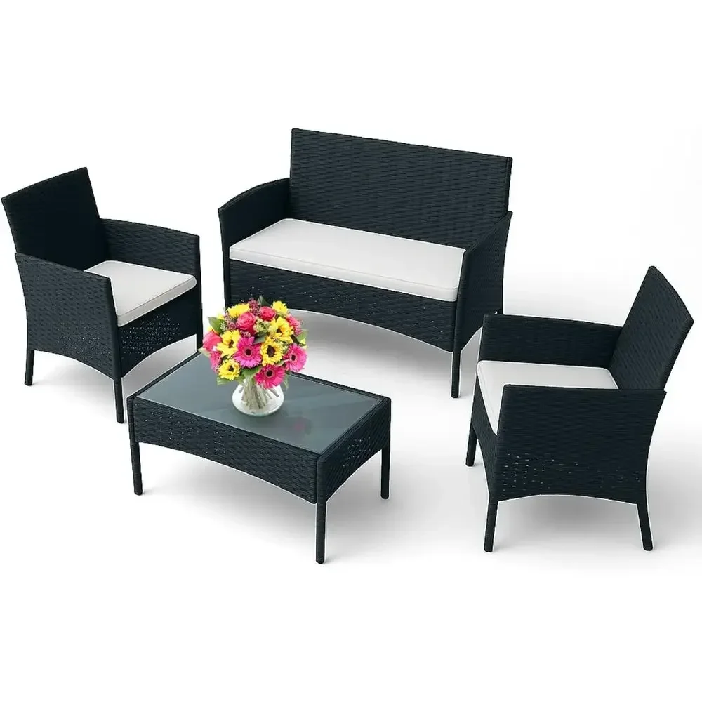 Outdoor Furniture Loveseat - Juego de Muebles de Patio de