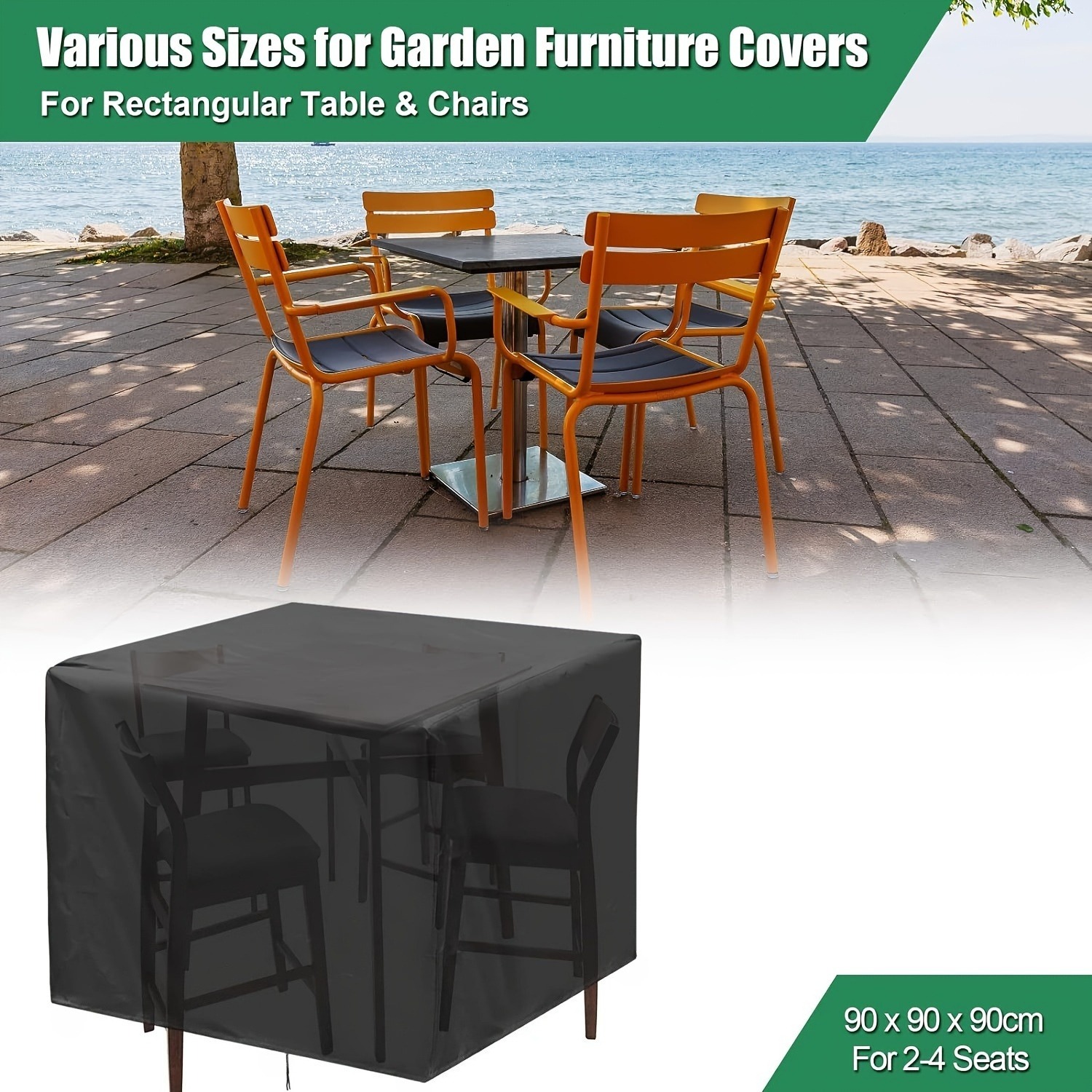 Outdoor Furniture Covers - Funda Resistente para Muebles de Jardín