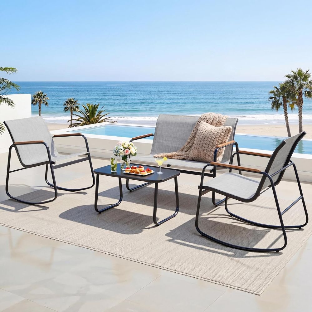 Outdoor Furniture Loveseat - Juego de Muebles de Patio de