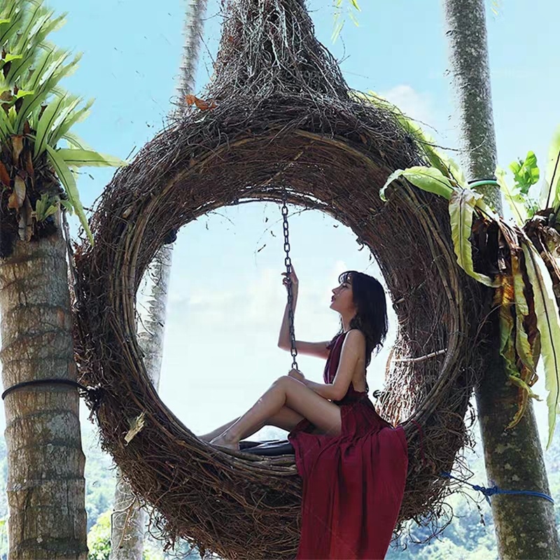 Outdoor Furniture Bali Style - Gran oferta, columpio tipo Nido de
