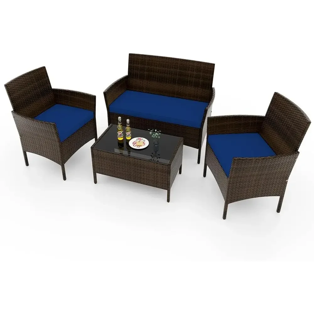 Outdoor Furniture Loveseat - Juego de Muebles de Patio de