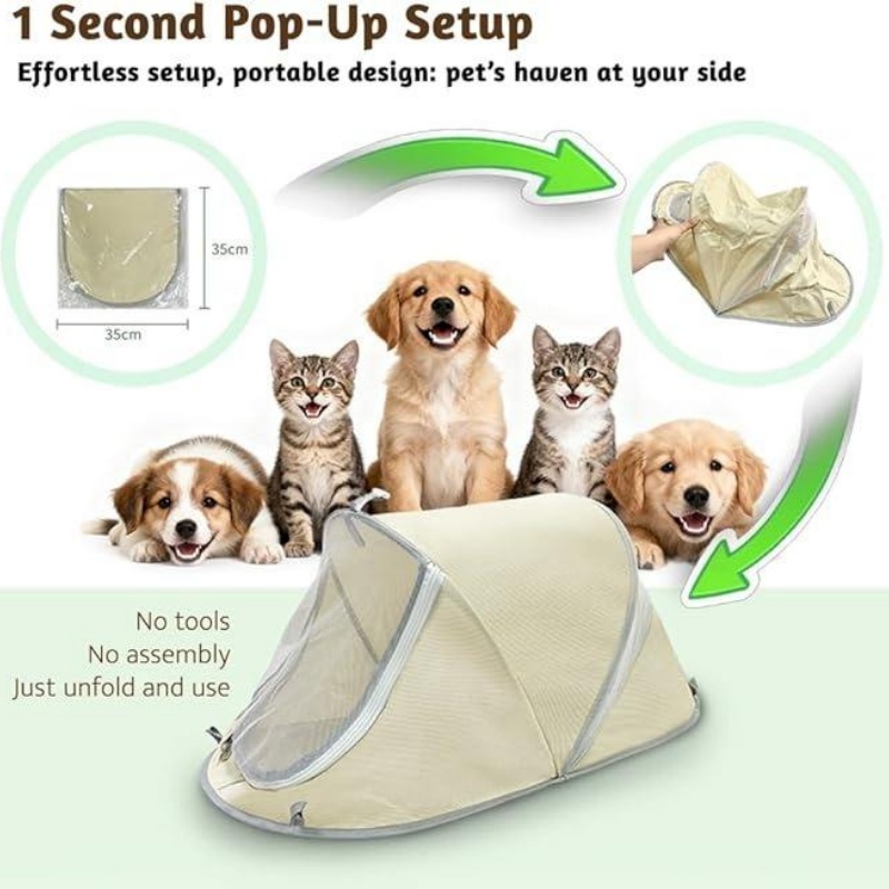 Casa de Perro Portátil Plegabl - Camping Cot Foldable reseña y precio
