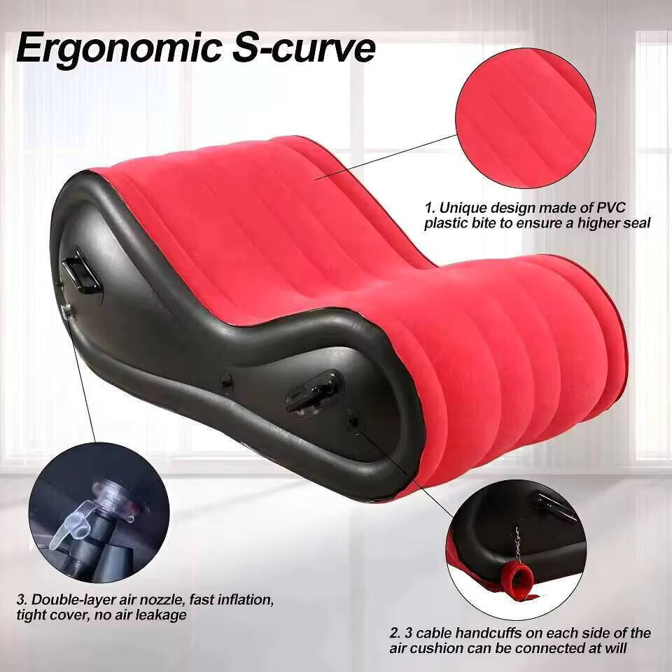 Sofá Cama Inflable Rojo, Capac - Outdoor Furniture Epping reseña y precio