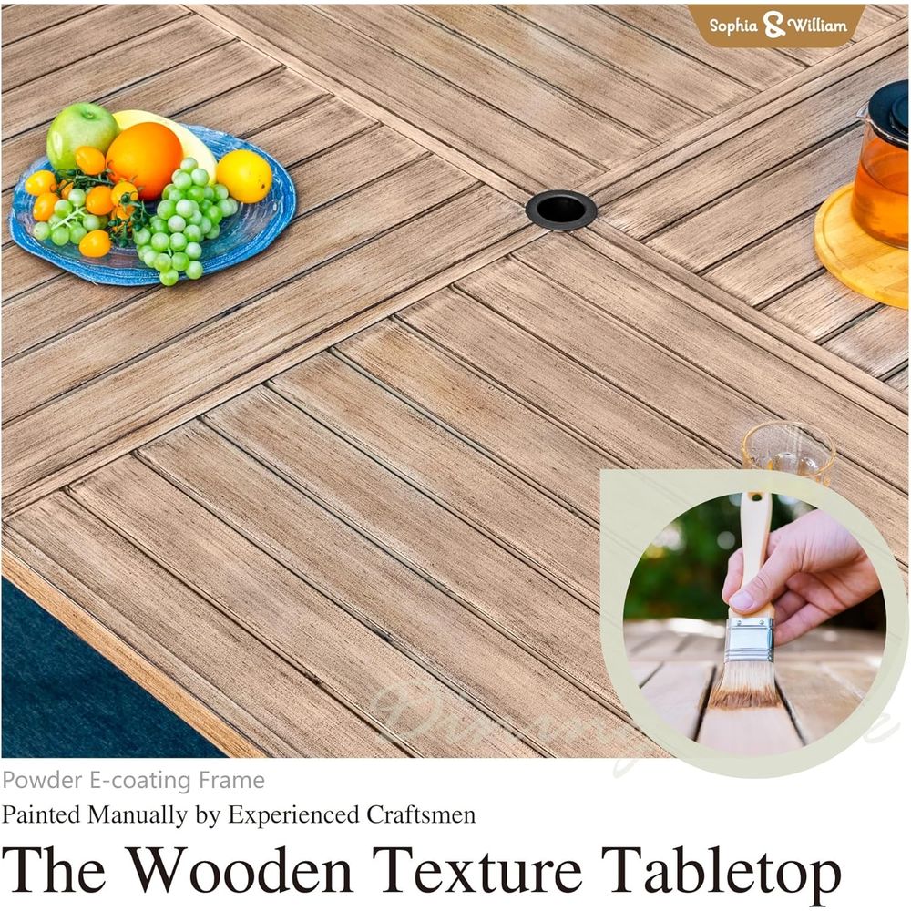 Juego de Comedor para Patio de - Outdoor Furniture Quick Dry reseña y precio