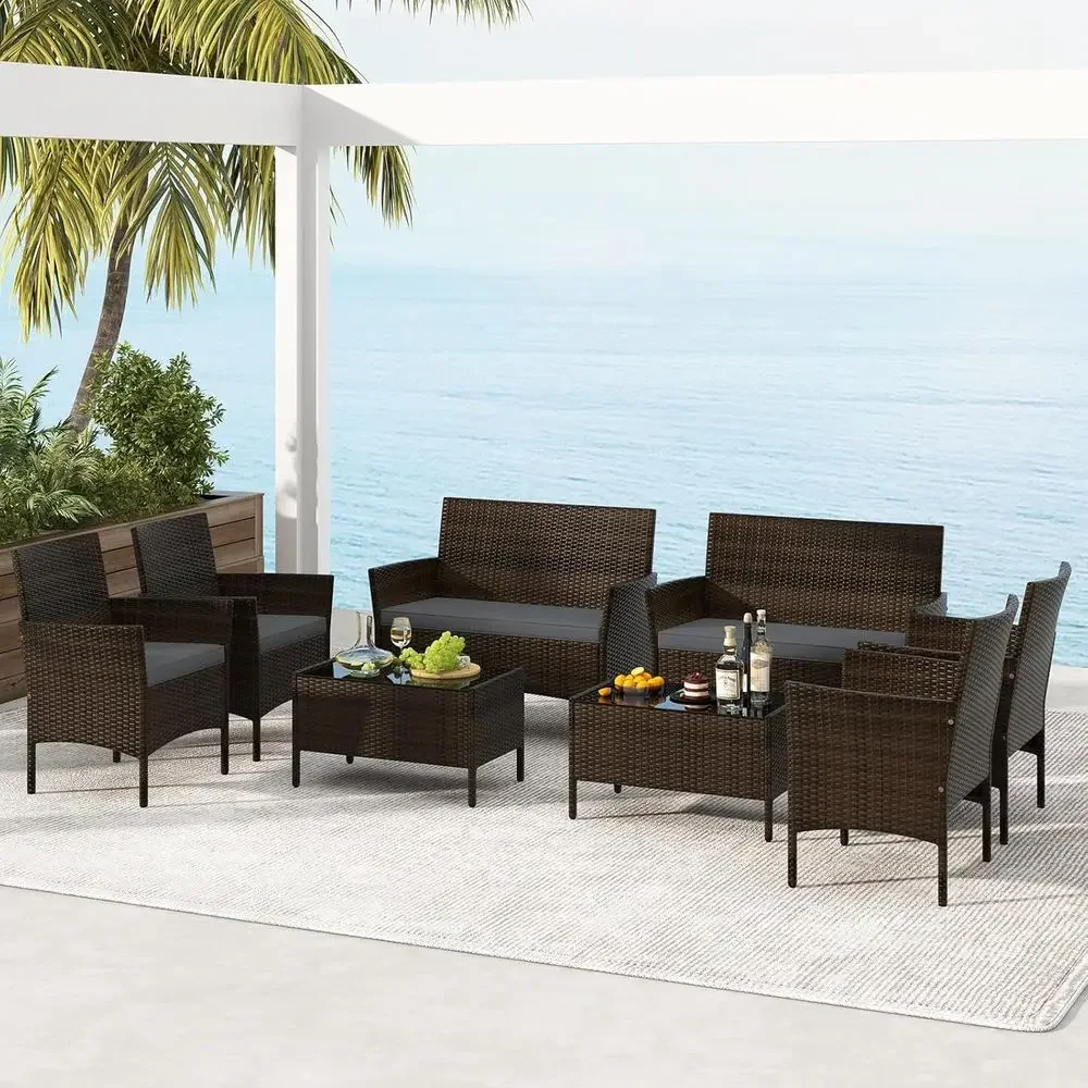 Juego de Muebles de Patio de R - Outdoor Furniture Loveseat reseña y precio