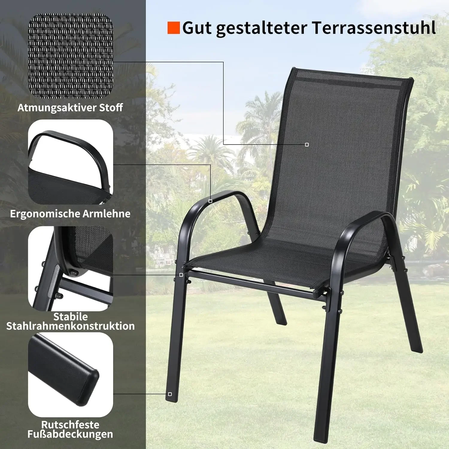 Juego de sillas de exterior de - Outdoor Furniture On Sale reseña y precio