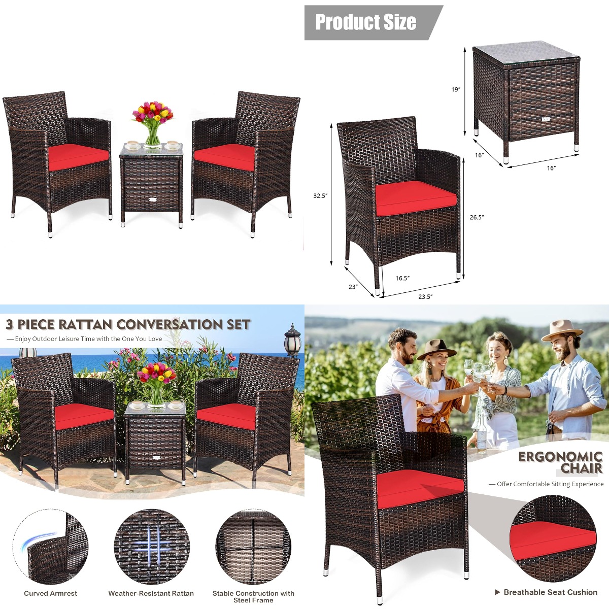 Juego de Muebles de Patio de M - Outdoor Furniture On Sale reseña y precio