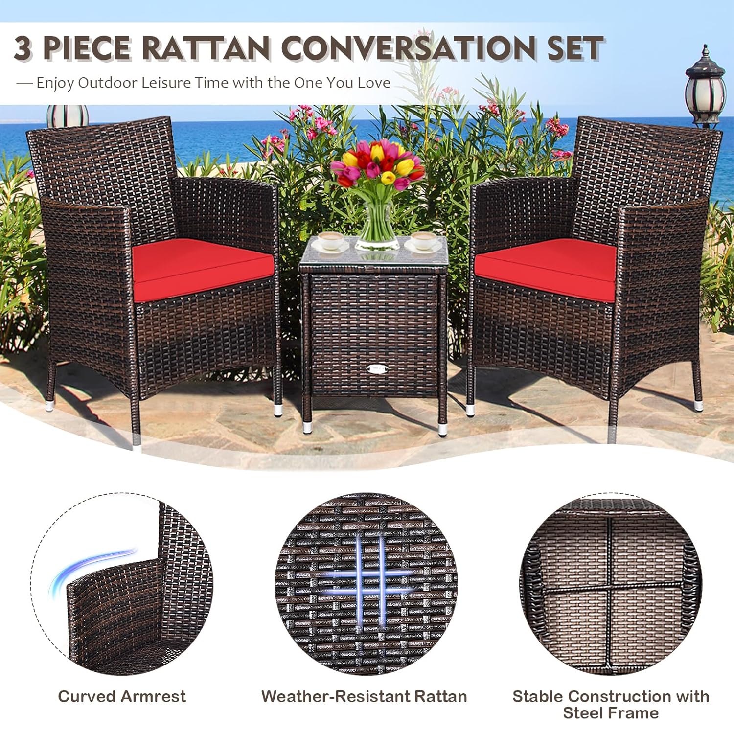 Juego de Muebles de Patio de M - Outdoor Furniture On Sale reseña y precio