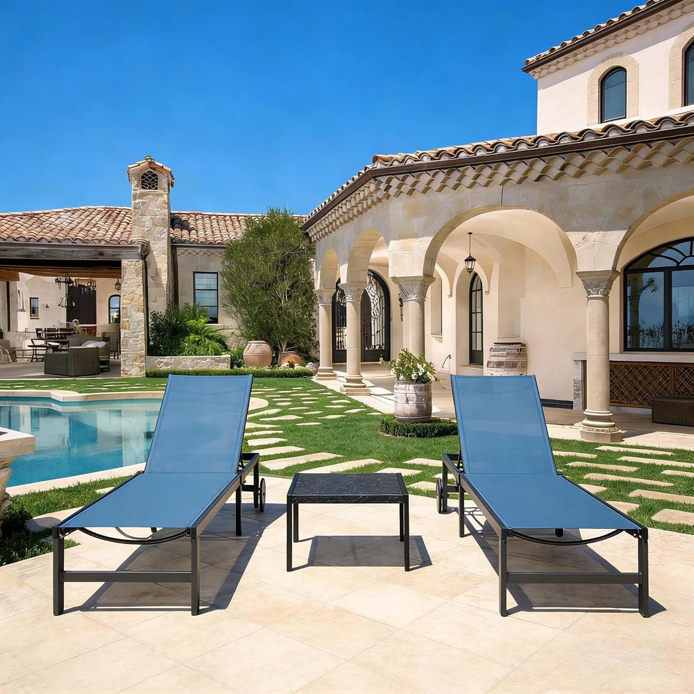 Conjunto con Ruedas y Mesa, Co - Outdoor Furniture Quick Dry reseña y precio