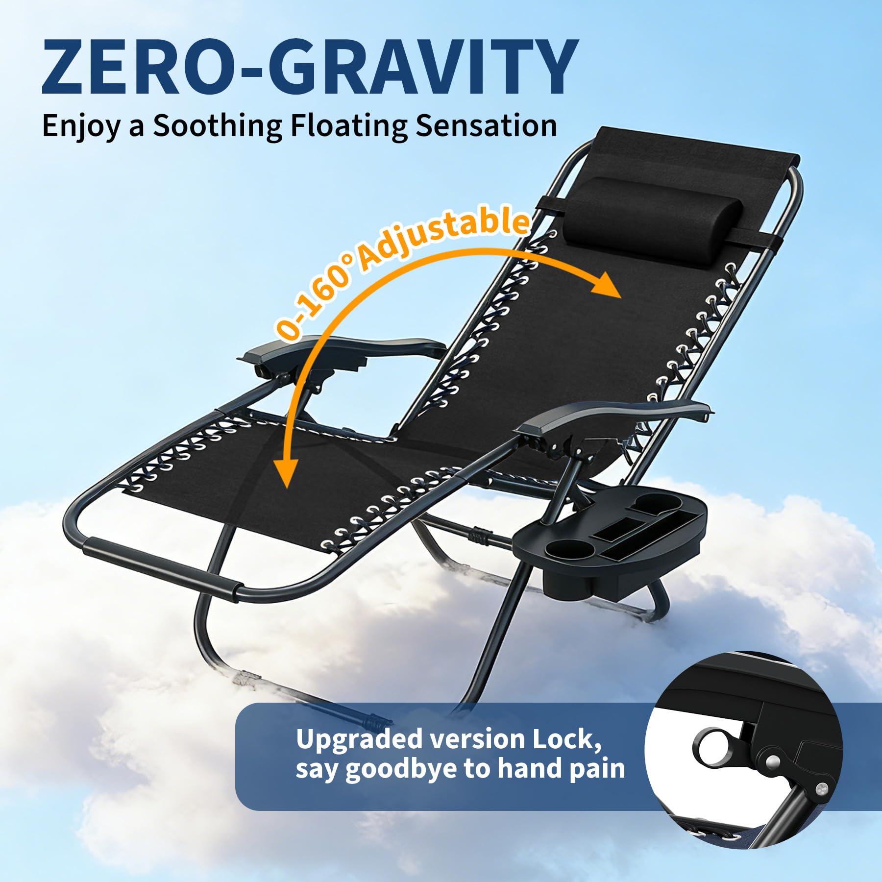 Juego de 2 Sillas Reclinables  - Outdoor Furniture Quick Dry reseña y precio