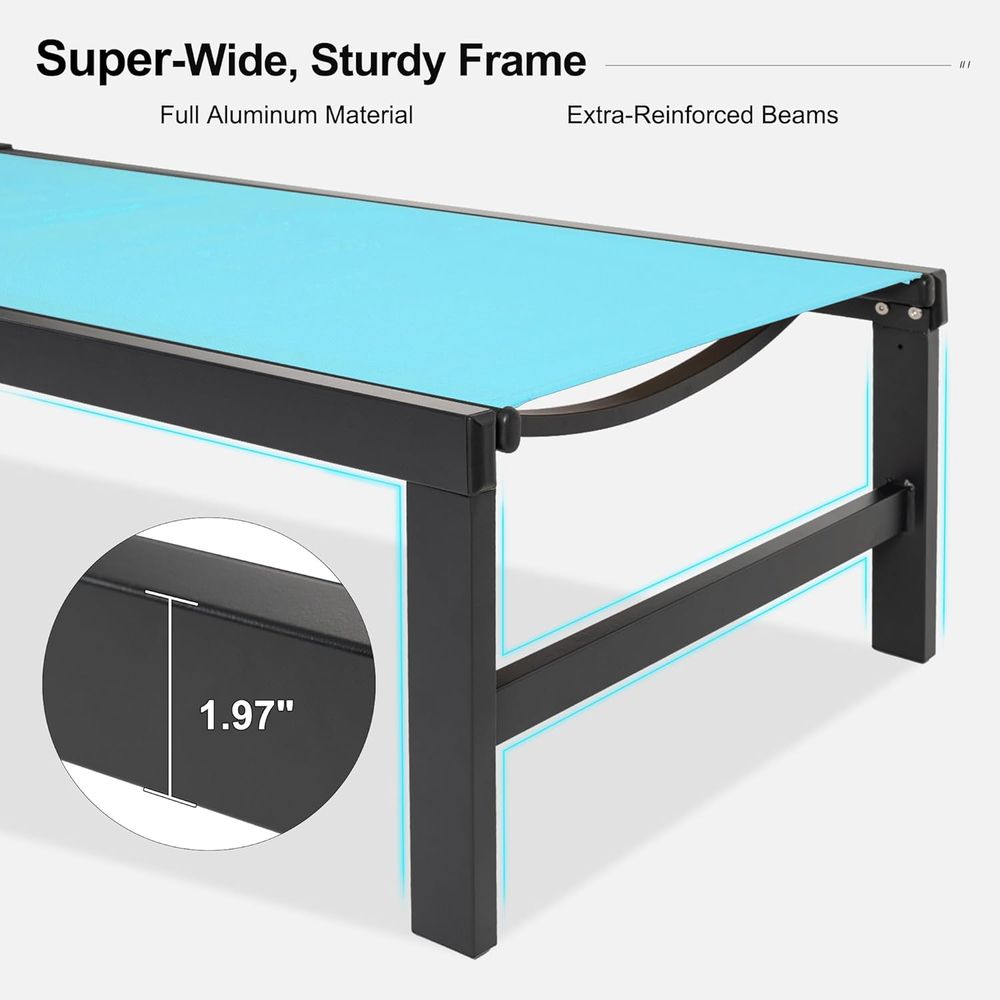 Conjunto con Ruedas y Mesa, Az - Outdoor Furniture Quick Dry reseña y precio