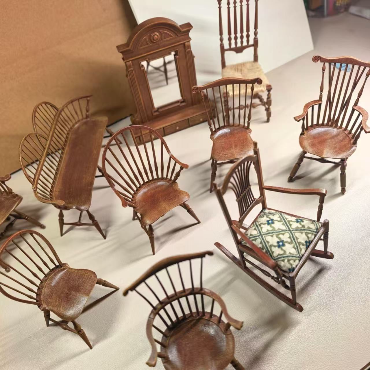 Juego de sillas Windsor vintag - Outdoor Furniture Vintage reseña y precio