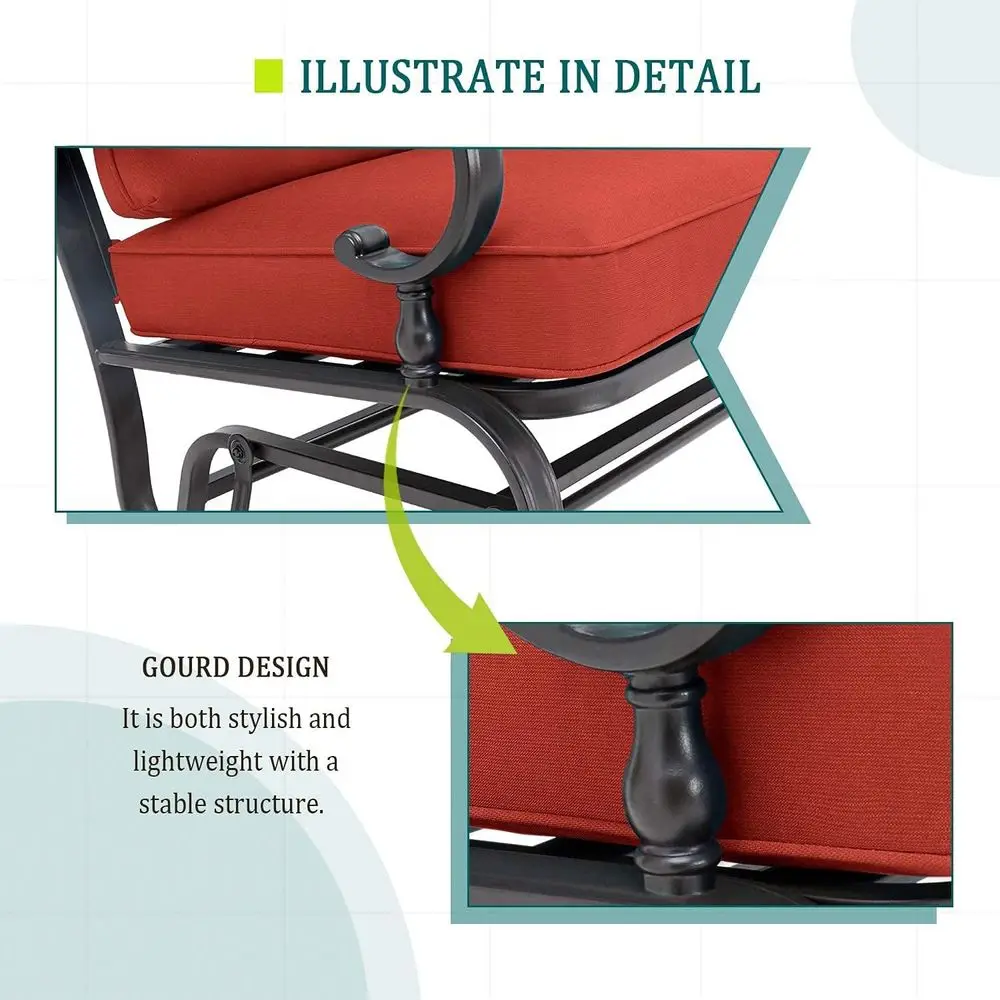 Juego de Muebles de Jardín de  - Outdoor Furniture Loveseat reseña y precio