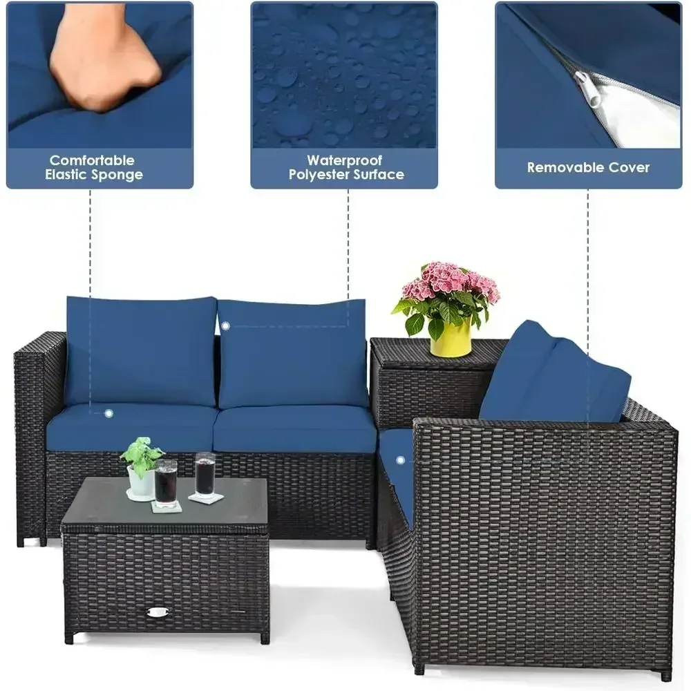 Juego de Muebles de Patio Resi - Outdoor Furniture Loveseat reseña y precio