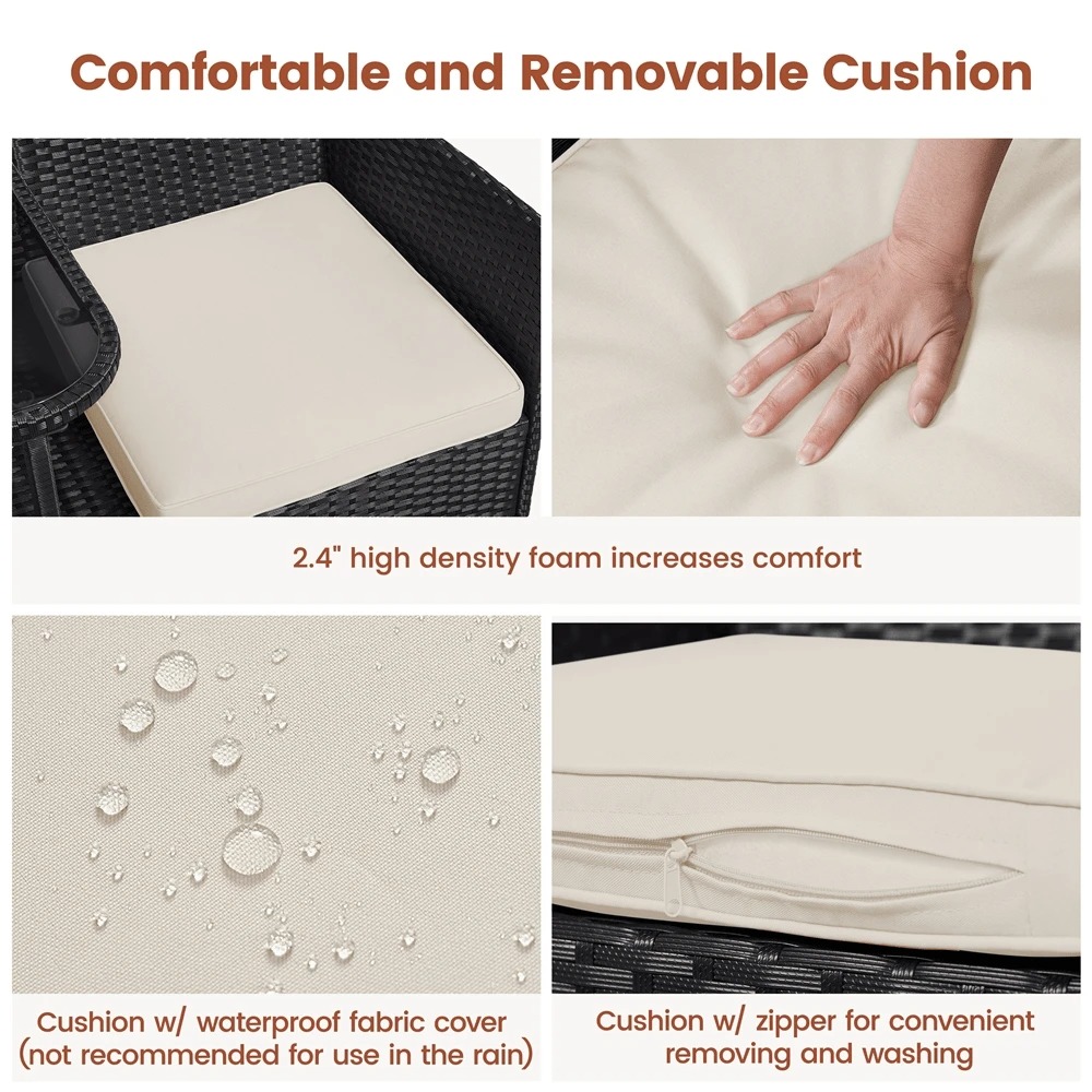 Conjunto de Muebles de Patio d - Outdoor Furniture Easy To Clean reseña y precio