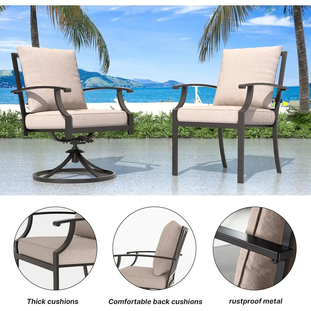 Juego de Muebles de Patio de 7 - Outdoor Furniture On Sale reseña y precio