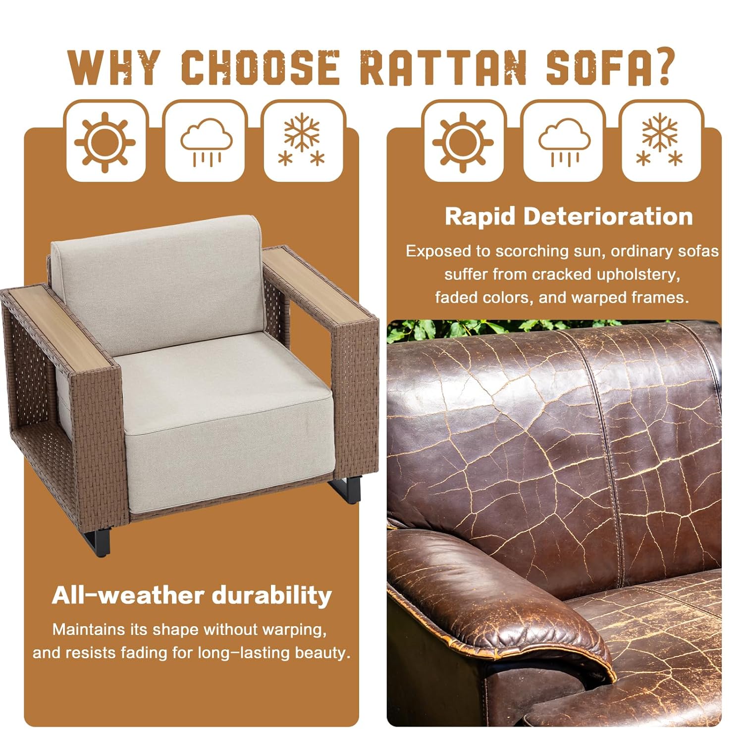 Juego de Muebles de Patio de 7 - Outdoor Furniture On Sale reseña y precio