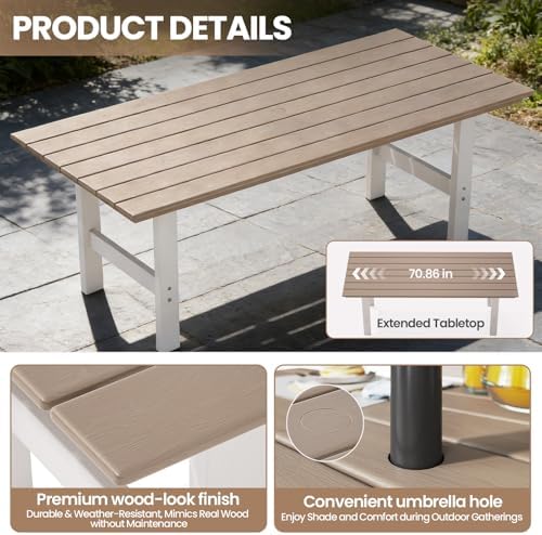 Conjunto de Comedor para Exter - Outdoor Furniture On Sale reseña y precio