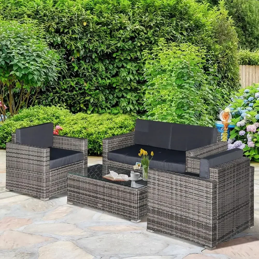 Juego de muebles seccionales d - Outdoor Furniture Loveseat reseña y precio