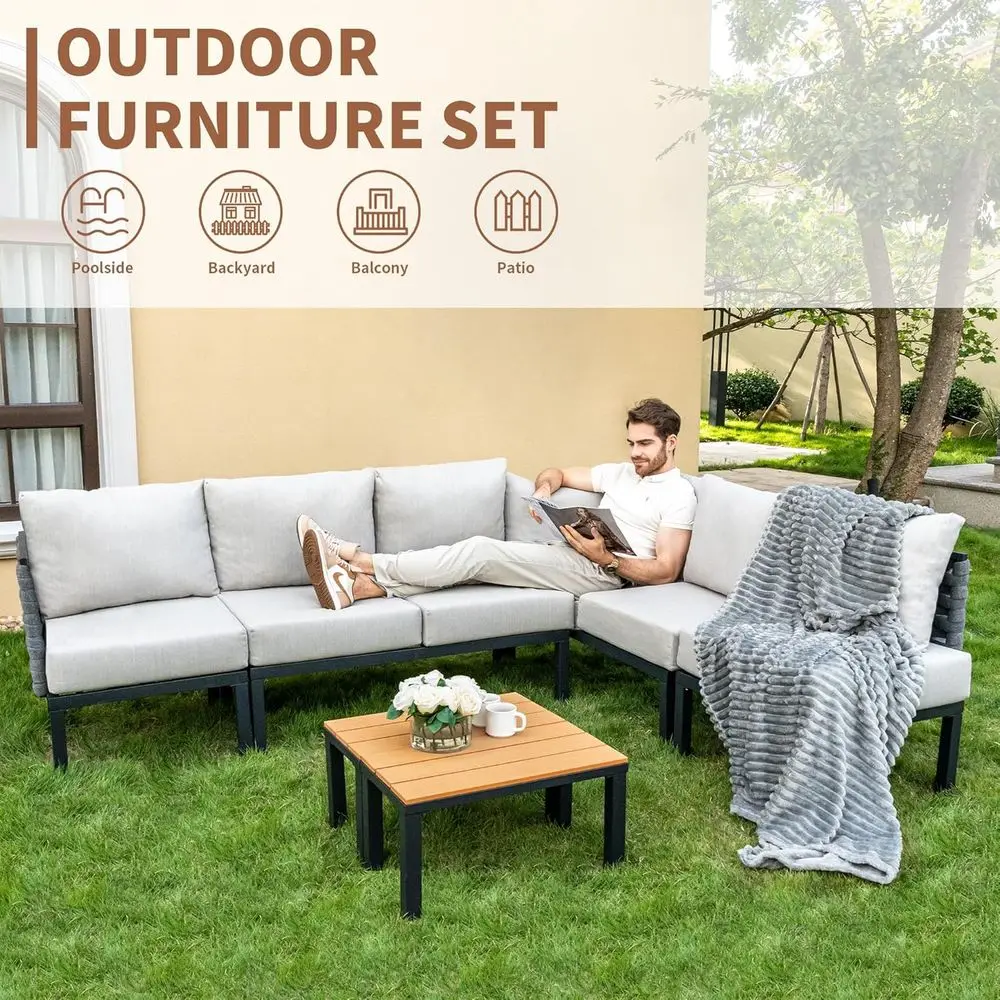 Juego de Muebles de Patio de 8 - Outdoor Furniture On Sale reseña y precio