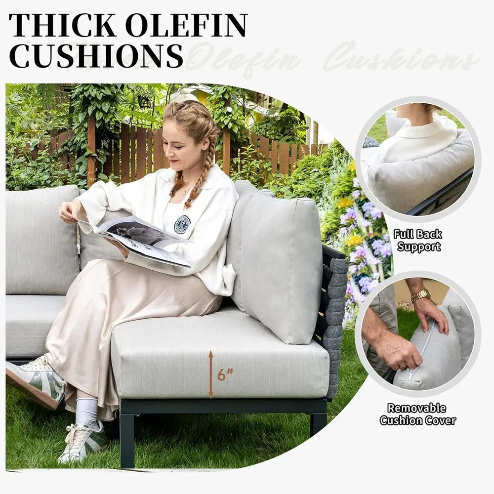 Juego de Muebles de Patio de 8 - Outdoor Furniture On Sale reseña y precio