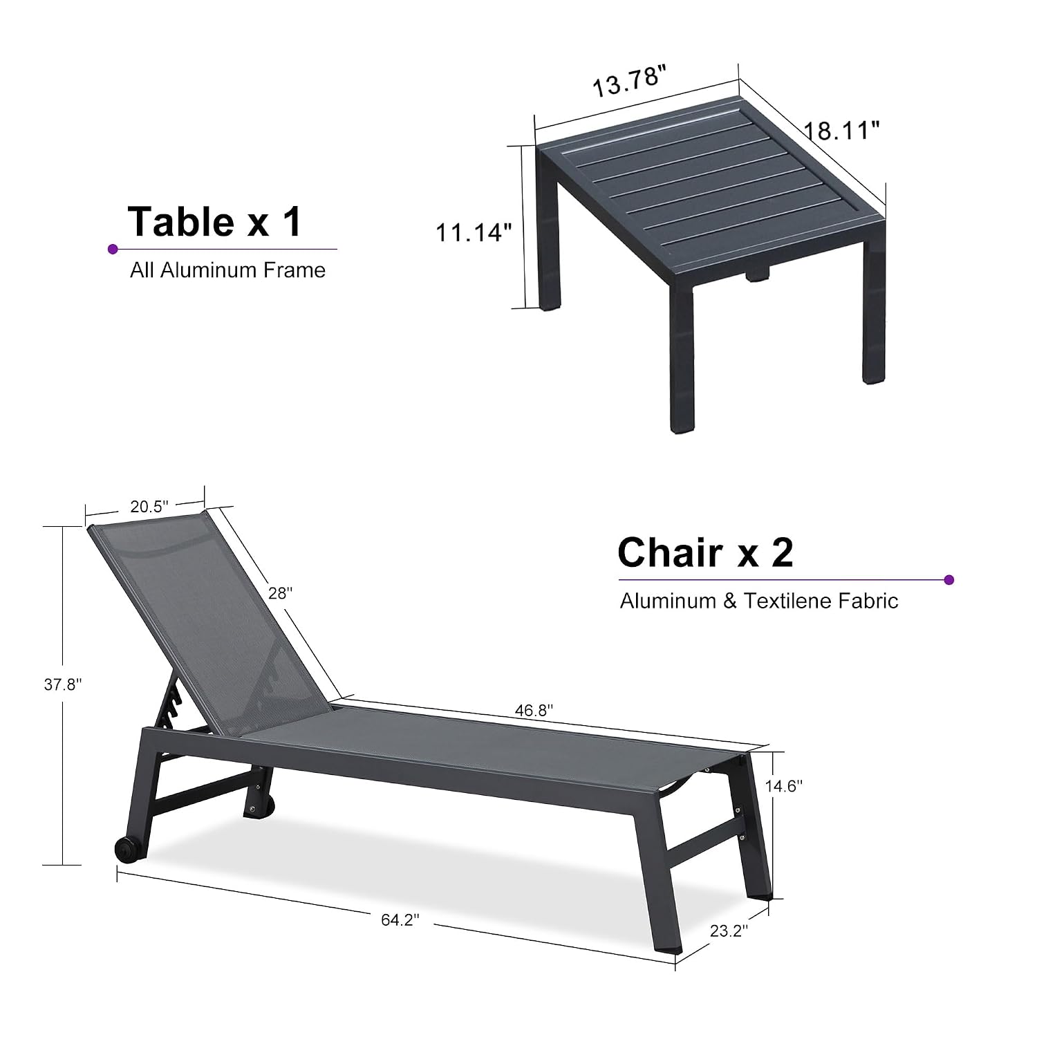 Conjunto de Sillas de Malla de - Outdoor Furniture Quick Dry reseña y precio