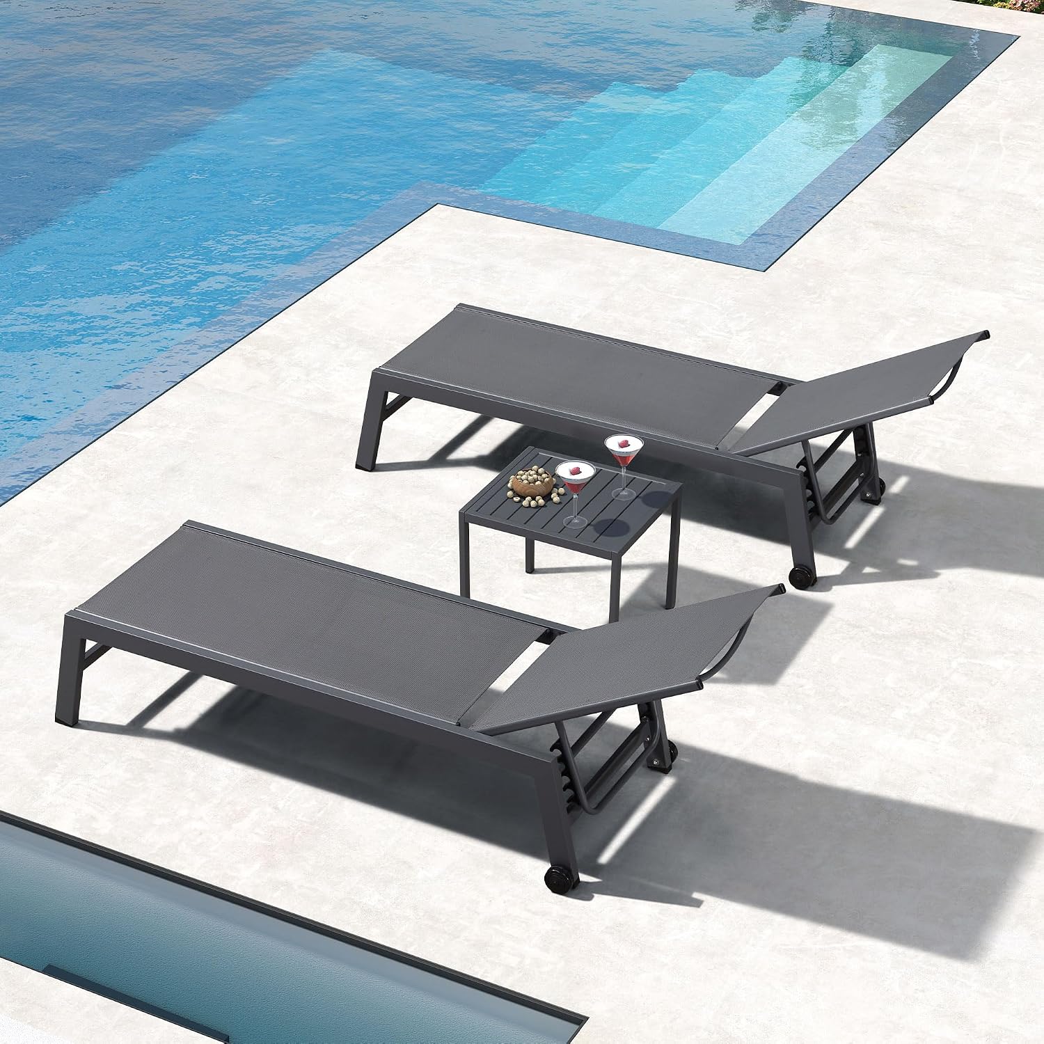 Conjunto de Sillas de Malla de - Outdoor Furniture Quick Dry reseña y precio