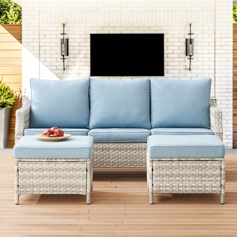 Conjunto de Sofá de Ratán Sint - Outdoor Furniture Quick Dry reseña y precio
