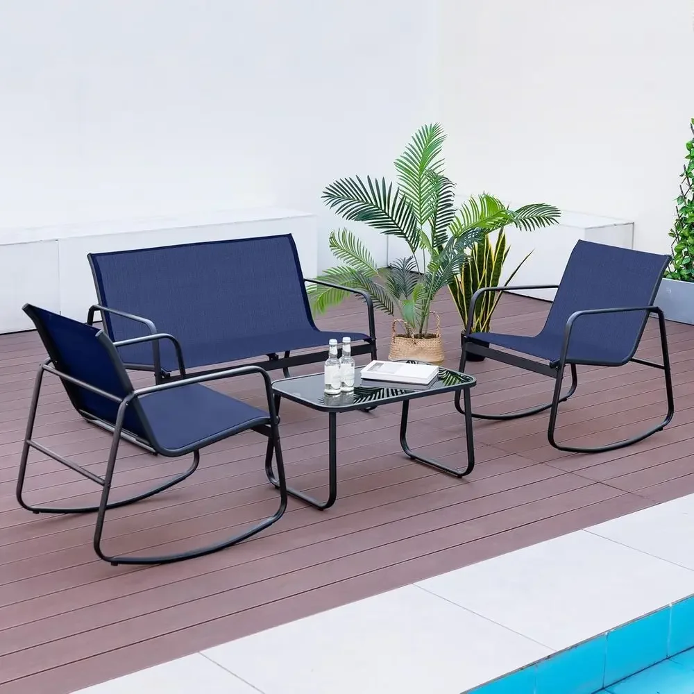 Juego de Muebles de Jardín con - Outdoor Furniture Loveseat reseña y precio