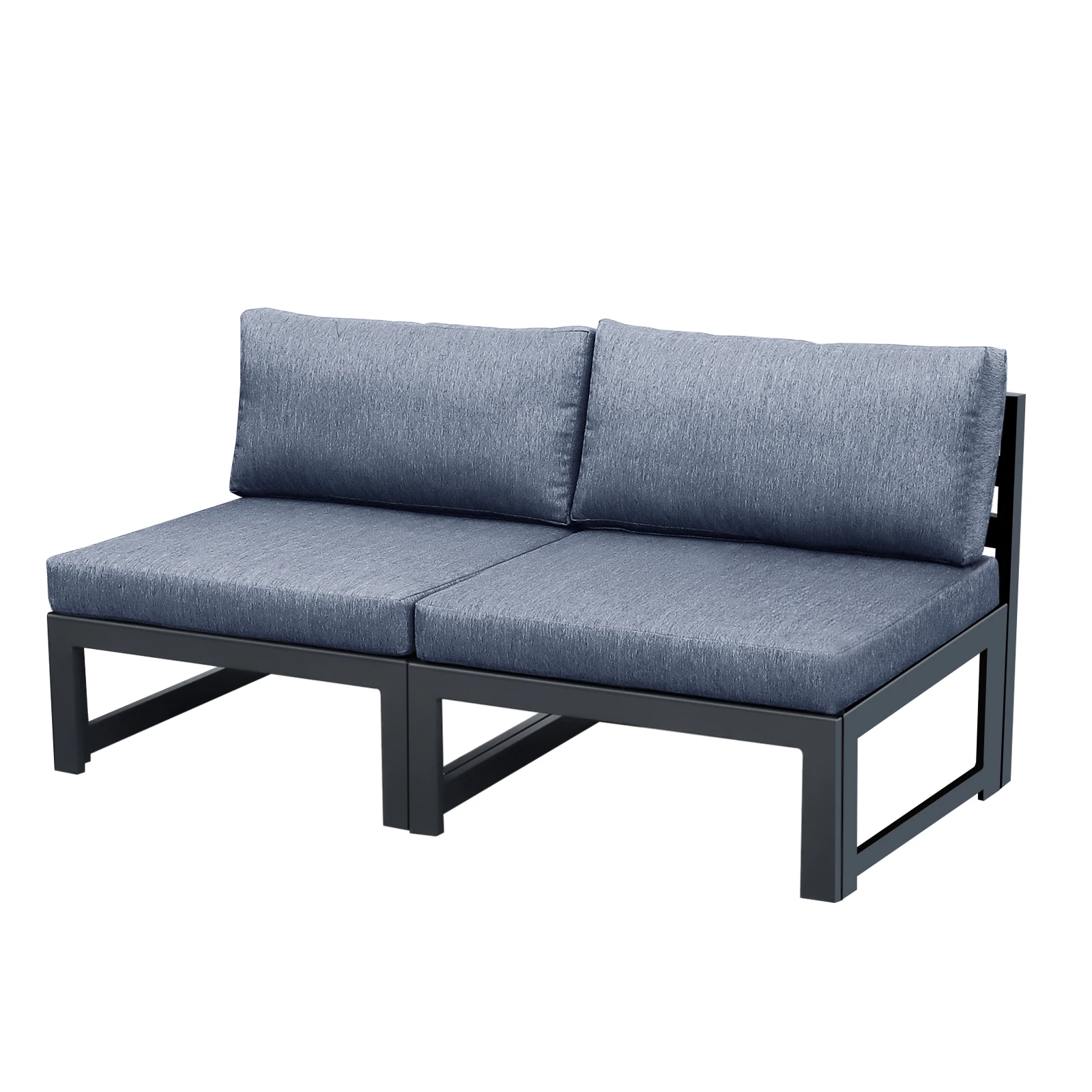 Asiento de amor seccional para - Outdoor Furniture Loveseat reseña y precio
